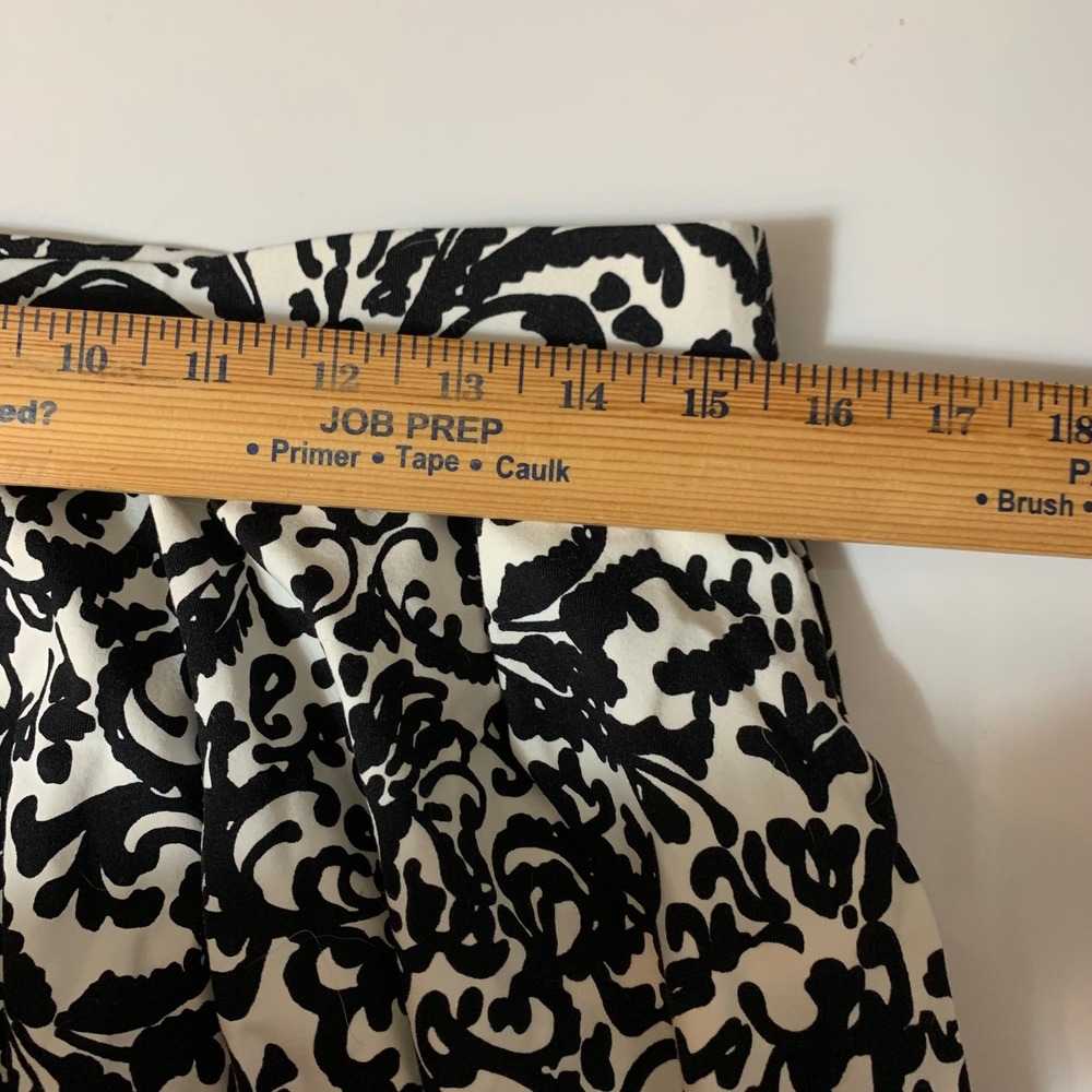 Adrienne Vittadini Damask Skirt Womens Large Cottagecore Twee Garden Party - Picture 3 of 7